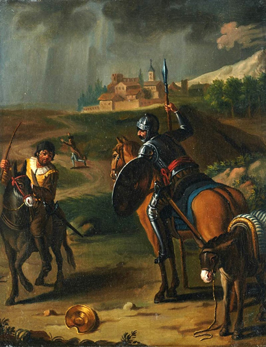 don quixote finds the basin